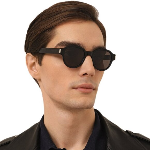 NEW SAINT LAURENT SL546 001 UNISEX BLACK SUNGLASSES SAINT LAURENT SL 546 001 - Picture 1 of 11